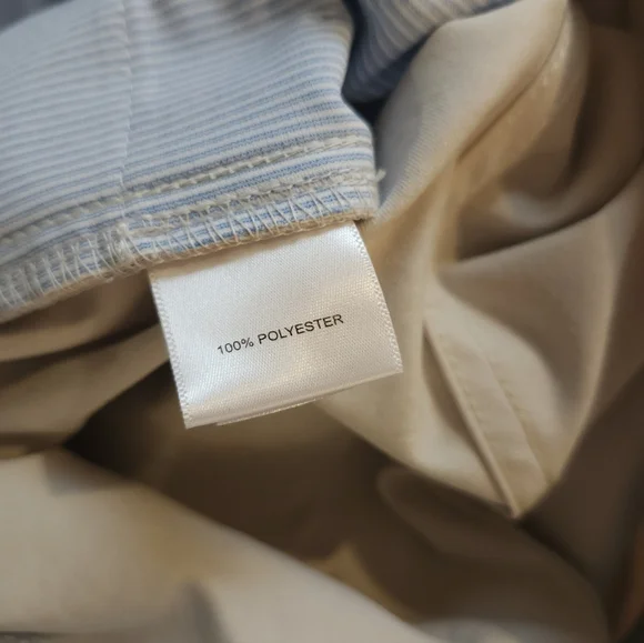 Peter Millar Eb66 Mens Golf Pants Size 35 × 32 Tan Performance - Picture 7 of 8